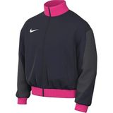 Nike Dri-Fıt Strike 24 Erkek Futbol Antrenman Ceketi Uzun Kollu - FD7579-410 - Siyah