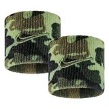 Nike Dri-Fit Swoosh Classic 2Pk Printed Unisex Yeşil Antrenman Bileklik N.101.2408.930.OS
