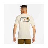 Nike Dri-Fit Tee Trail Krem Erkek T-Shirt - Ekru