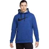 Nike Dri Fit Therma Hoodie Kapüşonlu Unısex Termal Sweatshirt Mavi