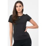 Nike Dri Fit Training One Slim Tshirt Black Kadın Antreman Tişörtü Siyah