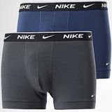 Nike Dri Fit Ultra Stretch 2 Pack Micro 2 li Paket Kısa Boxer Antrasit Lacivert