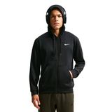 Nike Dri-Fit Uv Flex Fleece Full-Zip Erkek Siyah Antrenman Sweatshirt IF2982-010