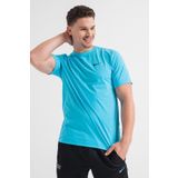 Nike Dri Fit Uv Hyverse Versatile Fitness Training Tshirt Erkek Tişört Mavi