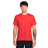 Nike Dri-Fit Uv Miler Erkek Kırmızı Koşu T-Shirt DV9315-696