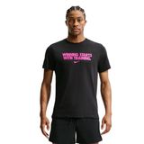 Nike Dri-Fit Winning Erkek Siyah Antrenman T-Shirt HV4187-013