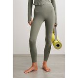 Nike Dri Fit Zenvy Gentle Support High Waisted 7/8 Leggings Kadın Yüksek Bel İç Cepli Spor Tayt Açık Yeşil Açık Yeşil