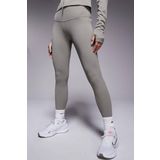 Nike Dri Fit Zenvy Gentle Support High Waisted 7/8 Leggings Kadın Yüksek Bel İç Cepli Spor Tayt Açık Yeşil