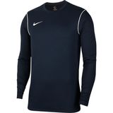 Nike Dry Park 20 Crew Top Erkek Lacivert Uzun Kollu Futbol Tişört Nefes Alabilir Kumaş