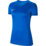 Nike Dry Park VII Kadın Tişört Dri-FIT Teknolojisiyle Nefes Alabilir 100% Polyester Kumaş - Mavi