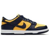 Nike Dunk Low GS Leather Sneaker Hakiki Deri Lacivert Sarı Günlük Unisex Spor Ayakkabı