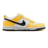 Nike Dunk Low Nn GS Leather Sneaker Hakiki Deri Beyaz Sarı Günlük Unisex Spor Ayakkabı