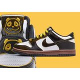 Nike Dunk Low Panda Se Hakiki Deri Sneaker Ayakkabı-Sportxstore - Beyaz