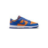Nike Dunk Low Retro Knicks Erkek Sneaker Ayakkabı, Mavi-Turuncu, 45 Beden