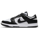 Nike Dunk Low Retro Panda Leather Mens Sneaker Hakiki Deri Günlük Spor Ayakkabı Siyah Beyaz