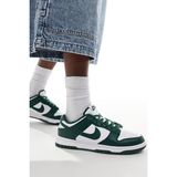 Nike Dunk Low Retro Sneaker Yeşil-Beyaz Unisex Günlük Spor Ayakkabısı - Yeşil - Beyaz