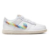 Nike Dunk Low Se Ps Çocuk Sneaker Ayakkabı FN4862-100 - Çok Renkli
