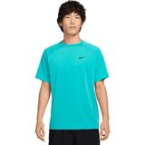 Nike DV6185 345 Dri-Fıt Uv Miler Ss Erkek Mavi Spor T Shirt