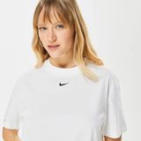 Nike DV7882-100 Beyaz Sportswear Chill Knit Oversized T-Shirt Dress Kadın Elbise
