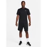 Nike DV9839-010 M NK DF UV HYVERSE SS Bisiklet Yaka Düz Siyah Erkek T-shirt