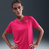 Nike DX0687-666 Dri-Fıt Kadın Spor T-Shirt - Pembe - L