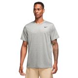 Nike DX0989-063 Dri-Fit Erkek Gri Antrenman T-Shirt