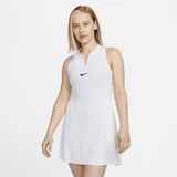 Nike DX1427-100 Dri-FIT Advantage Beyaz Kadın Tenis Elbisesi
