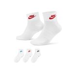 Nike DX5074-911 Ankle Socks 3 Pairs Beyaz Unisex Çorap