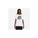 Nike DZ2989-100 M TEE FRAN JDI VERBIAGE Beyaz Erkek Yuvarlak Yaka T-Shirt