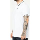Nike EF-4481 Erkek Battal Polyester Mesh Polo Yaka T-Shirt - 2XL - Beyaz