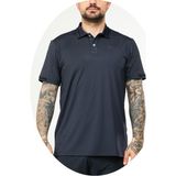 Nike EF-4481 Erkek Battal Polyester Mesh Polo Yaka T-Shirt - 4XL - Antrasit