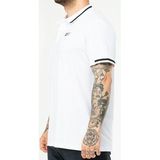 Nike EF-4481 Erkek Battal Polyester Mesh Polo Yaka T-Shirt - Beyaz