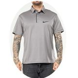 Nike EF-4540 Gri Erkek Polyester Mesh Polo Yaka T-Shirt
