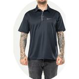 Nike EF-4545 Erkek Battal Polyester Mesh Polo Yaka T-Shirt - 3XL - Siyah