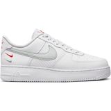 Nıke Erkek Aır Force 1'07 Swoosh Spor Ayakkabı FD0666 - Siyah