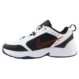 Nike Erkek Air Monarch IV fitness ayakkabısı,White Black Varsity Red,42.5 EU