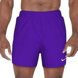 NIKE Erkek Bebek Yüzmek Kesici Katı Essent 5" Voleybolu Kısa Parlak Menekşe Yüzmek Mayo