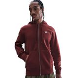 Nike Erkek Bordo Sweatshirt M Beden M NK CLUB BB FZ HOODIE Modeli