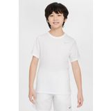 Nike Erkek Çocuk Beyaz Kısa Kollu Tişört XL Beden Nike Dri-FIT Miler Modeli