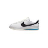 Nike Erkek Cortez spor ayakkabı, 44,5 EU, Beyaz Siyah Lt Photo Blue Yelken, 44.5 EU