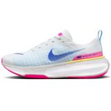 Nike Erkek Flyknit Spor Ayakkabı, Beyaz/Foton Tozu/Şiddetli Pembe/Derin Kraliyet Mavisi, 42.5 EU