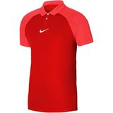 Nike Erkek Futbol Polo Tişörtü Academy Pro Polo Üst S/s Kırmızı - 2XL
