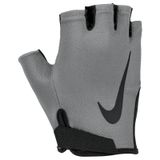 NIKE Erkek Gym Essential 2024 Fitness Parmaksız Eldiven, Gri siyah, L