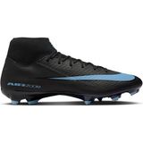 Nike Erkek Kullanıcılar için Mercurial Zoom Superfly 10 Academy Fg/mg 001 Renk 001 Hafif Krampon - Siyah