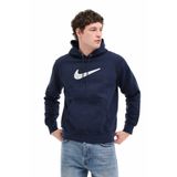Nike Erkek Lacivert Sweatshirt S Beden M NK CLUB BB HDY NEO VARS Modeli
