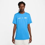 Nike Erkek M NSW SI Tee T-Shirt, Mavi (Lt Photo Blue), M