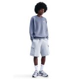 Nike Erkek Mavi Sweatshirt L Beden M NK CLUB FT CREW Modeli