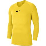 Nike Erkek Sarı Uzun Kollu İçlik AV2609-719 Nefes Alabilir Kumaş ve Şık Tasarım - 2XL