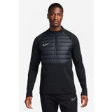 Nike Erkek Siyah Uzun Kollu Tişört S Beden W NK MILER TOP SS Modeli