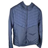 NIKE Erkek Spor Koşu Aerolayer Kapüşonlu Hafif Ceket DJ0569-437, mavi, XL